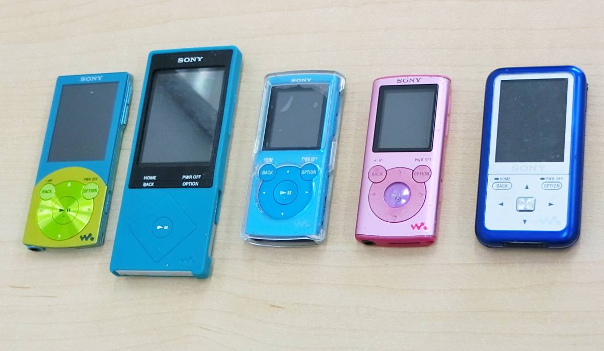 ②ソニー ミュージックプレーヤー おまとめ 5台セット ウォークマン