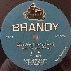 【激レアRemix】Brandy ft. Ja Rule & Eve / What About Us?