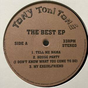 【最強ベスト】Tony Toni Tone / THE BEST EP / TELL ME MAMA HOUSE PARTY MY EXGIRLFRIEND FEELS GOOD DON'T TALK ABOUT ME BABY DOLL