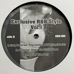 Exclusive R&B Style Vol.1 Craig David Ryan Leslie 6 Of 1 Thing Bayje Justin Timberlake Video Gurl Mary J. Blige Hello It's Me