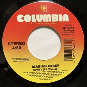 【激レア7inch】MARIAH CAREY / HONEY (LP Version) / (Bad Boy Remix ft. Mase & The Lox) P.Diddy