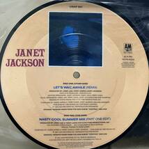 【限定7inch×2枚組】Janet Jackson / Let's Wait Awhile (Remix) / Nasty (Cool Summer Mix) / Control / Picture Disc Clear Vinyl_画像3