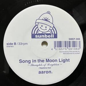 【7inch】aaron. / Song In The Moon Light -Thoughts of Brighton- / akakage / The Tide Is High 伊藤陽一郎