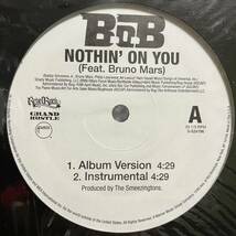 【鬼レアUS正規盤】B.O.B / Nothin' On You ft. Bruno Mars / Airplanes ft. Hayley Williams of Paramore_画像2