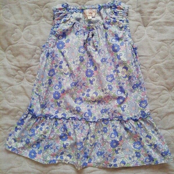 マザウェイズ★花柄ワンピース 90サイズ