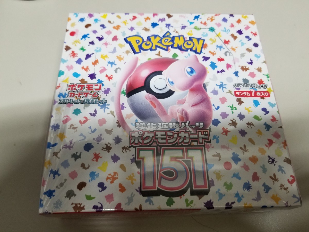 ショッピング人気商品 - ポケモンカード151 シュリンク無し4BOX - の
