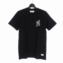 未使用品 スタンプド STAMPD Boardwalk Tシャツ 半袖 カットソー プリント ロゴ M 黒ブラック SLA-M1857TE メンズ_画像2