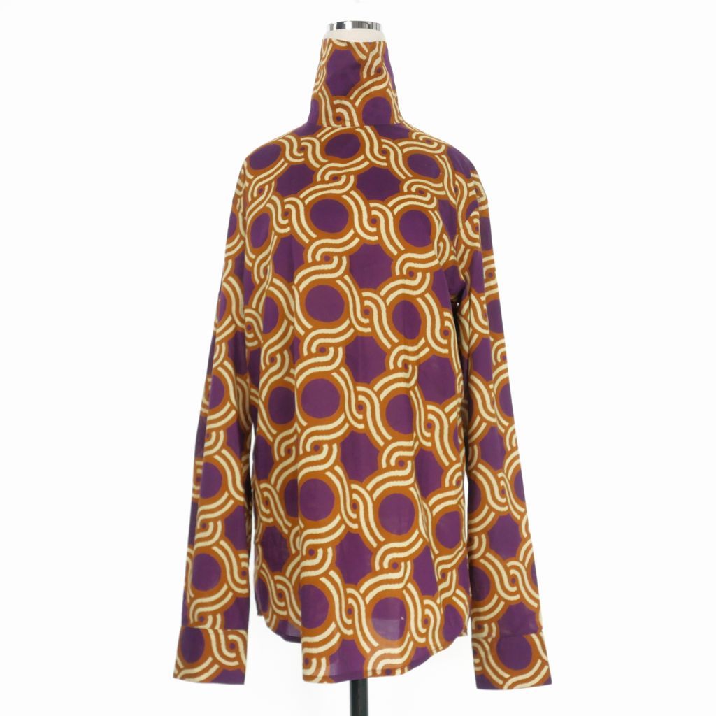 DRIES VAN NOTEN シャツワンピース 花柄 ノースリーブ コットン 新品