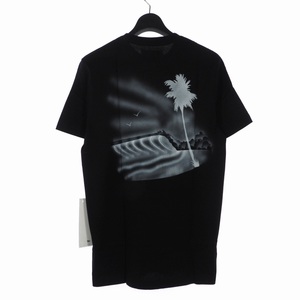 未使用品 スタンプド STAMPD Boardwalk Tシャツ 半袖 カットソー プリント ロゴ S 黒ブラック SLA-M1857TE メンズ
