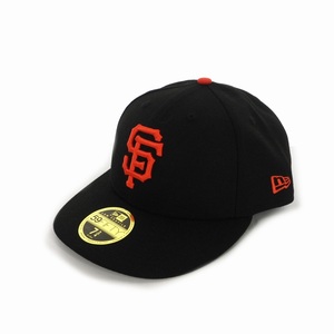 ニューエラ NEW ERA SAN FRANCISCO GIANTS ON FIELD LP 59FIFTY フランシスコ ジャイアンツ キャップ 帽子 7 3/4 黒 ブラック メンズ