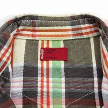 リーバイス レッドタブ Levi's RED TAB シャツ チェック ツイル コットン L マルチカラー メンズ_画像3