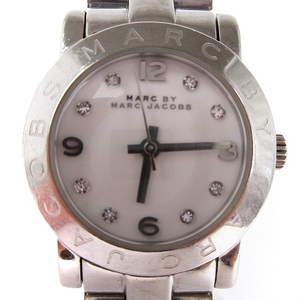マークバイマークジェイコブス MARC by MARC JACOBS 腕時計 ウォッチ クォーツ アナログ 3針 MBM3055 シルバーカラー レディース
