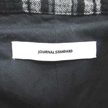 ジャーナルスタンダード JOURNAL STANDARD シャツ 長袖 チェック シワ加工 黒 ブラック /CT レディース_画像6