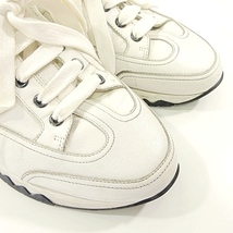 エルメス HERMES クイック トレイル スニーカー シューズ 靴 41 26cm 白 ホワイト IBO41 A0706 メンズ_画像6