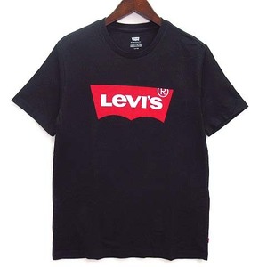 リーバイス Levi's グラフィック ロゴ Tシャツ カットソー 半袖 クルーネック ブラック 黒 S 17783-0137 メンズ