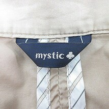 ミスティック mystic コート トレンチ スプリング 長袖 ミドル丈 ダブル 薄手 コットン 無地 ベージュ アウター /YY レディース_画像9