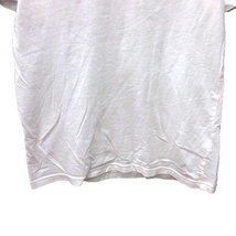アズールバイマウジー AZUL by moussy カットソー Tシャツ Vネック プリント 半袖 S 白 ホワイト /MN レディース_画像4