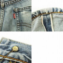 リーバイス Levi's 140周年記念モデル デニム ジーンズ パンツ 502 ビッグE 赤耳 セルビッチ ジッパーフライ インディゴ W33 L36 ■SM1 メ_画像6