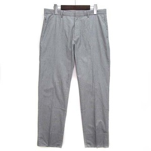 カルバンクラインシーケー Calvin Klein C.K パンツ コットン ストレッチ スラックス グレー 33 メンズ