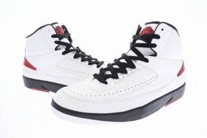 ナイキ NIKE AIR JORDAN 2 RETRO OG Chicago エア ジョーダン レトロ シカゴ DX2454-106 27.5 白 ホワイト ブランド古着ベクトル ▲■ 2307