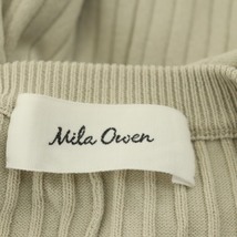 ミラオーウェン Mila Owen 20SS ワンピース ニット ノースリーブ ロング 0 ライトベージュ /DO ■OS レディース_画像3