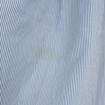 モスキーノチープアンドシック MOSCHINO CHEAP AND CHIC フラワー刺繍ストライプスカート ひざ丈 フレア 40 青 白 黒 /DF ■OS レディース_画像8