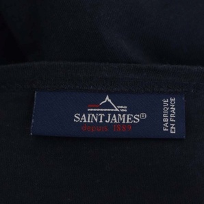 セントジェームス SAINT JAMES MORLAIX 3/4 ボートネックカットソー Tシャツ 七分袖 八分袖 XXS 紺 ネイビー /ES ■OS レディースの画像3