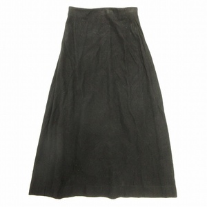  Max Mara we k end line MAX MARA WEEKEND LINE fleece long flair skirt /7 lady's 