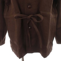 フランクリーダー FRANK LEDER シャツジャケット M003/04 ウール ドイツ製 M 茶 ブラウン /DK メンズ_画像5