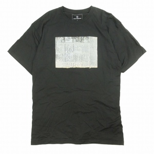 美品 21SS ユニフォームエクスペリメント uniform experiment ASGER JORN FIN DE COPENHAGUE RELIEF TEE アスガーヨルン プリント Tシャツ