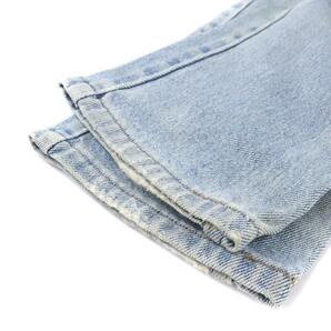 リーバイス Levi's デニムパンツ ジーンズ ジップフライ USED加工 W28 L31 S 青 ブルー W505-0217 /NW8 ■GY09 レディースの画像6