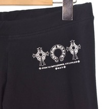 クロムハーツ CHROME HEARTS スウェット パンツ スキニー ホースシュー プリント M 黒 ブラック ■GY18 メンズ_画像5