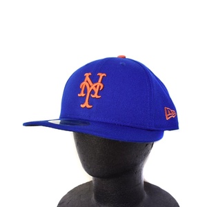 ニューエラ NEW ERA 59FIFTY LOW PROFILE 帽子 キャップ ニューヨークメッツ 7 1/4 57.7cm 青 ブルー メンズ