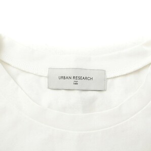 アーバンリサーチ URBAN RESEARCH 22SS ボリュームスリーブTシャツカットソー 七分袖 クルーネック F 白 ホワイト /UY7 レディースの画像4