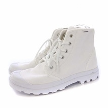 パラディウム PALLADIUM PAMPA HI ORIGINALE WHITE パンパ ハイ オリジナーレ ホワイト ハイカットスニーカー シューズ US9.5_画像2