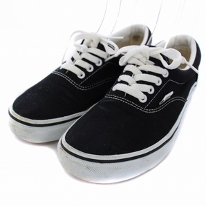 バンズ VANS エラ ERA スニーカー シューズ ローカット US5H 23.5cm 黒 ブラック V95CLA /BM ■OF レディースの画像1