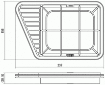 エアフィルター ミラ アヴィ L250S 70017-AD102 HKS スーパーエアフィルター ダイハツ 送料無料_画像2