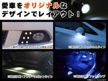 12V 超小型 イーグルアイ LED 18mm スポットライト アイスブルー/水青 常時点灯 防水仕様！ブラックボディ 牛目 10個セット_画像5