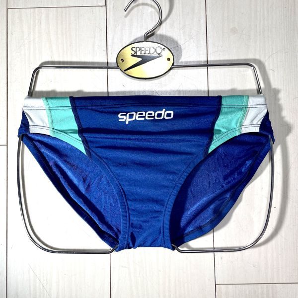 ヤフオク! - スピード SPEEDO 競泳水着 競パン Mサイズ ブルー