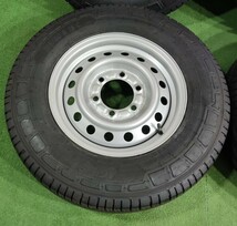 195/80R15（108/106S）8PR　ミシュラン/AGILS3【2020年】スチールホイール　15×5.5J　6H/139.7　4本セット！_画像3