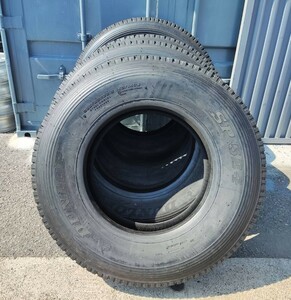 ★未使用タイヤ★ 285/85R22.5 (143/140J) DUNLOP SP524【2023年】4本セット！