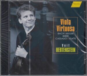 [CD/Hanssler]バッハ[コダーイ編]:半音階的幻想曲とフーガBWV.903&レーガー:無伴奏ヴィオラのための3つの組曲他/V.ヘルテンシュタイン(va)