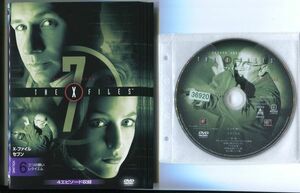 ●A2446 R中古DVD「Xファイル シーズン7」全6巻【吹替有/一部ヒビ有】ケース無 　レンタル落ち