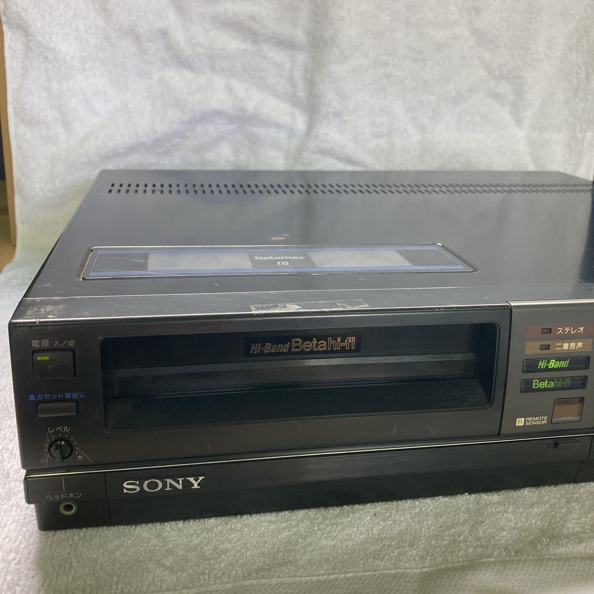 SONY Betamax SL-HF507☆ソニー ベータマックス | JChere雅虎拍卖代购