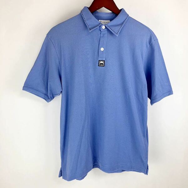 Picone CLUB ピッコーネ クラブ 半袖 ポロシャツ レディース 3 LL 青 水色 カジュアル スポーツ トレーニング golf ゴルフ ウェア