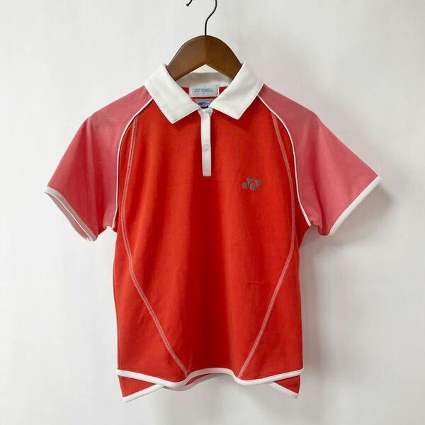 YONEX ヨネックス レディース Mサイズ スポーツウェア 半袖シャツ 半袖Tシャツ 卓球ウェア テニスウェア バトミントンウェア ポロシャツ