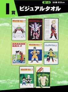 【新品未開封】一番くじ ドラゴンボール BATTLE ON PLANET NAMEK I賞 ビジュアル タオル ロング