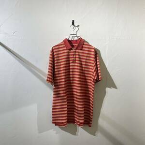 vintage euro border polo shirt ヨーロッパ古着 ビンテージ ボーダーポロシャツ 半袖シャツ ボーダー柄 90s 80s