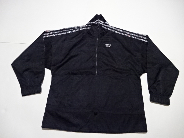 超希少80s adidas スウェットハーフジップ - 通販 - gofukuyasan.com