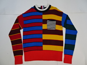 ■0724■トミーヒルフィガー TOMMY HILFIGER●セーター S ●